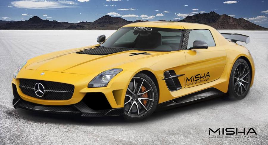 Mercedes-Benz SLS AMG Coupe by Misha Design '2014